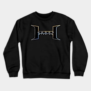 Black Big H with white text Crewneck Sweatshirt